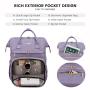 LOVEVOOK custom logo multifunction waterproof office notebook school student business travel outdoor durable laptop backpack bag