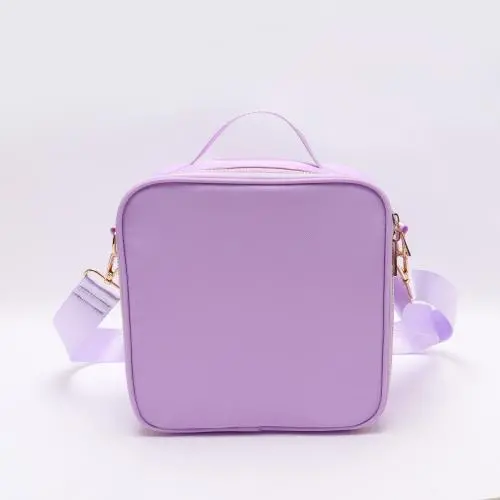 Low MOQ New 8 Colors Reusable Small Picnic Insulated Cooler Box Girl Boy Shoulder Bags Kids School Lunch Bag