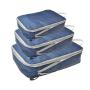 Wholesale Custom 3 pcs Travel Organizer Bag Set Zipper Waterproof Luggage Packing Cubes