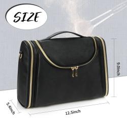 2024 Style Cosmetic Makeup Bag Wholesale Waterproof Small Transparent Storage OEM Women Custom Logo Organizer