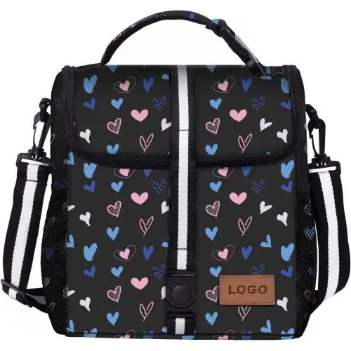 New Arrival Wholesale Insulated Polyester Cooler Bag Thermal and Waterproof Kids Lunch Box with Enhanced Thermal Insulation
