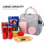LOVEVOOK 2022 Water Resistant Lunch Box ladies large cute Lunch Cooler bag for Work, School, Picnic, Travel Men Women Lunch Bags