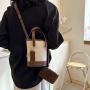 Canvas Bag Ladies Women Fashion Handbags Contrasting Color Designer Handbag Wholesale Bucket Cheap Women Bags