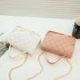 Embroidery small square bag 2024 ladies handbag pu leather small crossbody bag wholesale outdoor leisure shoulder bag