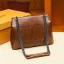 2024  fashionable OEM customized PU leather shoulder bags