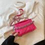 Fashion Square Box Purses And Quilted Shoulder Bag Wholesale Bulk Chain Handbags For Women