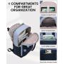 LOVEVOOK Waterproof School Bag Backpack for teenagers girls 15.6 in laptop Bag work travel backpack wholesale USB smart backpack