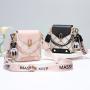 Cute Pendant Handbags Forwarder Pu Shoulder Bag Women Fashionable Mobile Phone Bag For Ladies