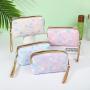 KBW435  New Color Clash Ladies Cosmetic Bag 2023 Fashion Portable Travel Cosmetics Toiletries Bag Love Handbag For Women