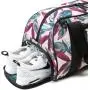 Gelory Women and Men Fitness Sport Small Gym Bag with Compartment Waterproof Travel Duffel Bag