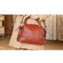 Leisure Female Bag Travel Outdoor Handbags Genuine Leather Women Shopping Tote Bag With Zipper