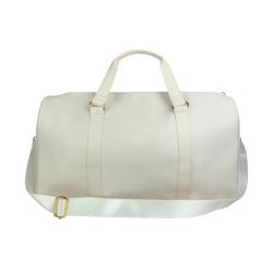 Factory Direct Personalized overnight bags for women varsity letter duffel bag Fuzzy letter patch labor hospital Duffle Bag