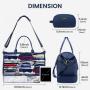 LOVEVOOK 2023 Women Duffle Gym Toiletry Bags Waterproof Carry on Over Night Handbags Designer Luggage Travel Bags for Women Men