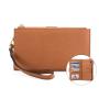 2024 New PU Leather Wallet Women's Long Multifunctional Simple Zipper Clutch Bag Mobile Phone Bag Wallet