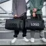 Custom Large Capacity  Weekender Travel Duffel Sports Gym Bag With Shoe Compartment Multi-Function Sneaker Storage Bags