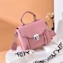 Pure Color Women Trendy Handbags 2024 Letters Straps Korean Handbags High Quality Women Designer Bags JY1030