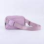 Wholesale New Arrival Stock Waist Belt Bag  Outdoor Sports Travel Nylon Waterproof Small Unisex Square Fanny Pack