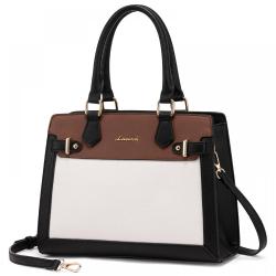 LOVEVOOK New Design PU Leather Top Handle Tote Shoulder Bag Satchel for ladies Fashion Luxury Purses and Handbags for Women 2024