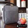 Gelory Large capacity Plain color Portable Thermal Cooler Bag for Food Waterproof Thermal Cooler Insulated Bag