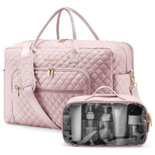 Carry on Overnight Yoga Gym Travel Duffle Bag with Laptop Compartment Weekender Bag for Women with Toiletry Bag