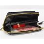 ZR864 Fashion Ladies Wallet Woman Bag Mobile Phone Bag Solid Color Leather Card Holder Wallet Messenger Shoulder Strap Bag