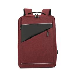 Unisex Custom Reflective Oxford Laptop Bag Waterproof USB Daily Life Office Work Business Travel Outdoor Activities 15.6 Inch