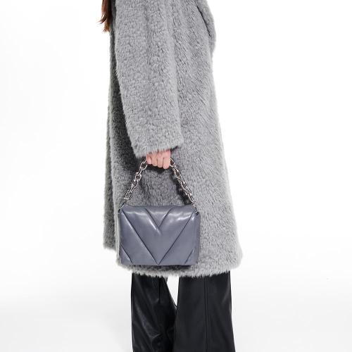Luxury Puffer Bags Soft Leather Women Handbags Puffer Quilted Cluth For Ladies