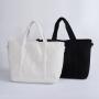 Hot Selling Custom Design Fashion Handbags Large Capacity Soft Sherpa Fabric Portable Travel Girls Gift Plush Teddy Tote Bag
