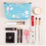 Large Capacity PU Leather Printing Travel Make Up Pouch Portable Waterproof Zipper Cosmetic Bag for Women