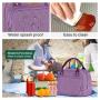 insulated Waterproof reusable portable aluminum cooler bag lunch bag for women lady