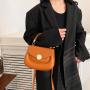 2024 Elegant New Fashion Texture Women's Bag Female Trend Personality Korean Style Single Shoulder Crossbody Bag Bolsos De Mujer