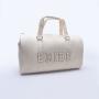 Keymay Custom Chenille Patch Gift Portable Fashion Women Duffle Bag Sports Gym Bag Weekend Luggage Travel Bags