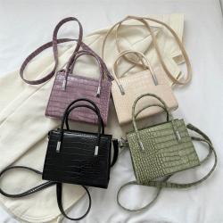 Women's Bag 2024 Summer New Trendy Small Square Bag Simple and Elegant Single Shoulder Crossbody Bag Ladies Handbag