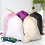 ZF331 Non-woven Drawstring Bag With Custom Printed Logo Shoes Clothing Dust Storage Packaging Bag Non-woven Double Drawer