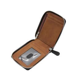 wholesale fashion pocket wallet for men id card case holder short wallet zipper bifold wallet