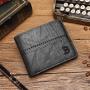 Multi Card Bit Men Card Holder Wallet Short Pure Color Slim Wallet For Men New Korean Fashion Men Leather Wallet carteras mujer