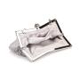 HR416 Fashion Trend Craft Dumpling Shaped Bag New Women's Dinner Party Clutch Bag Polyester Weaving Multi color Bride Bag