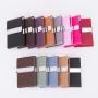 OEW099 Custom Logo Business Card Case Metal Credit Card Gift Box For Men Pu Leather Name Card Holder with Magnetic Shut
