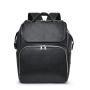 PU Leather Diaper Bag Baby Diaper Bag with Changing Station Waterproof  Leather Diaper Backpack