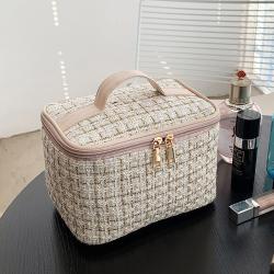 2022 New Fashion Large Capacity Make-up Bags For Women Casual Zipper Cosmetic Bag For Ladies Girls Portable Women Handbags