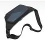 ZWY054 New Men's Biker Waist Pack Fashion Press Shell EV Stylized Shoulder Bag PVC Outdoor Travel Waterproof Crossbody Bag
