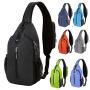 WTB060 Mens Hiking Daypacks Crossbody Sling Backpack Outdoors Fanny Pack Fashion Waterproof Waist Bag Purse for Men Women