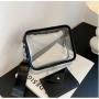 Hot Sale Transparent PVC Women Messenger Bag With Wallet Fashion Clear PVC Crossbody Bag