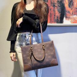 2024 Trending Fashion Genuine Leather Lady Handbag Shoulder Bag Sac Personnalisable Avec Logo Sac Cuir Femme Accessoires De Sac