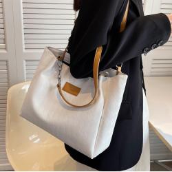 Large capacity new high-end versatile one shoulder tote bag