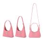 Manufacturer Luxury Mini Bags Women's Half Moon Underarm Bags Ladies Handbags Custom Genuine Leather Ladies Shoulder Bags