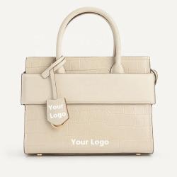 OEM ODM Luxury Crocodile Pu Leather Women Tote Bags Fashion Classic Custom Handbags Private Logo Large Elegant Ladies Hand Bags