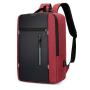 Custom Logo Geometric Laptop Backpack Computer Charging Backpacks Travelling Laptop Backpack With USB Bags for Men School