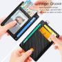 KBW667  Mens Slim Wallet with Money Clip AUSTIN RFID Blocking Bifold Credit Card Holder for Men with Gift Box
