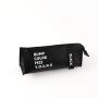 BD025 Hot Selling Junior High School Student Stationery Box Korean PU Simple Storage Bag Universal Large Capacity Pencil Case